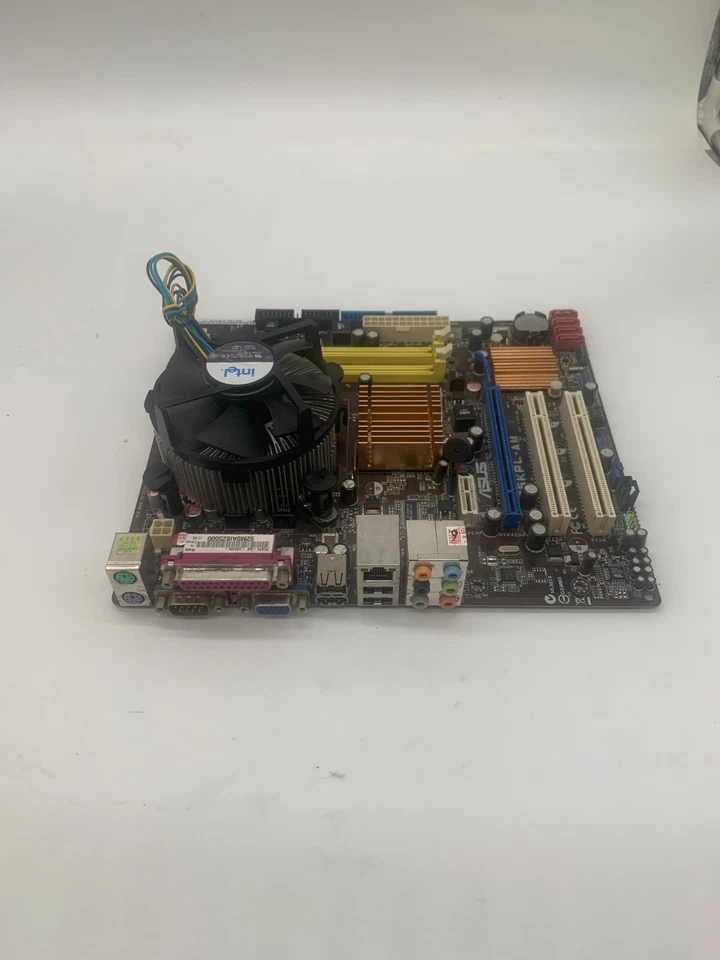 Scheda Madre ASUS P5KPL-AM Mb Per PC DESKTOP Cpu Socket LGA775 Slot IDE DDR2 - Immagine 4 di 4