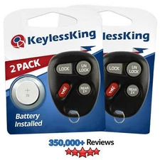 2 Replacement Keyless Entry 4B Remote Car Key Rear 2x Fob Control for ABO1502T