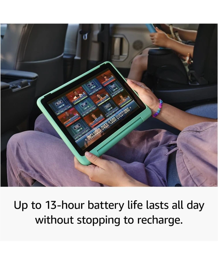 Amazon Fire HD 10 Kids Pro Tablet Ages 6–12 10.1" Inch 13th Gen 2023 - Nebula - Image 4 of 4