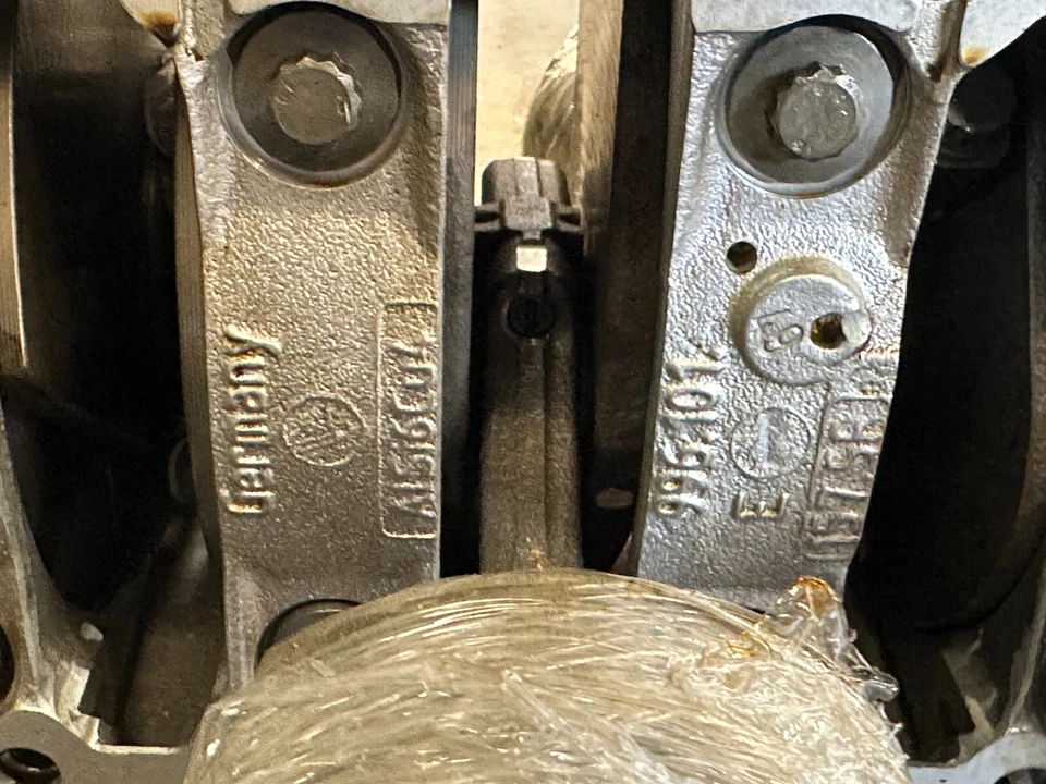 06 07 08 Cigüeñal Porsche 911 Carrera S / 4S 997.1 3.8L con pistones 1561 OEM Foto 3 de 4