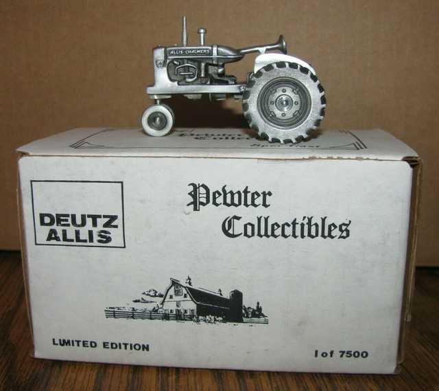 Allis Chalmers WD45 Pewter Tractor Spec Cast 1/43 Toy LTD ED 1/7500 Mfg