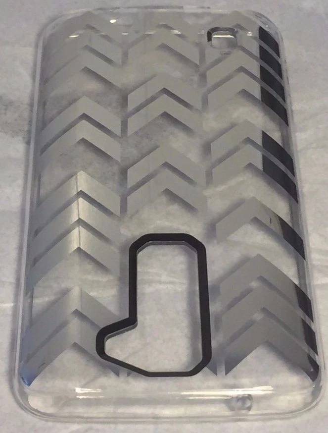 Nova Capa Original Incipio Design Series para LG K7 ou K8 - Transparente/Prata! - Imagem 4 de 4