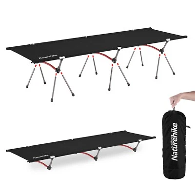 Naturehike Faltbares Campingbett – Ultraleicht und stabil für drinnen und drauße