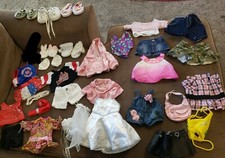 Build a Bear Clothing Shoes Lot BAB Bride, Cheer, Shoes, Clothes  Purses