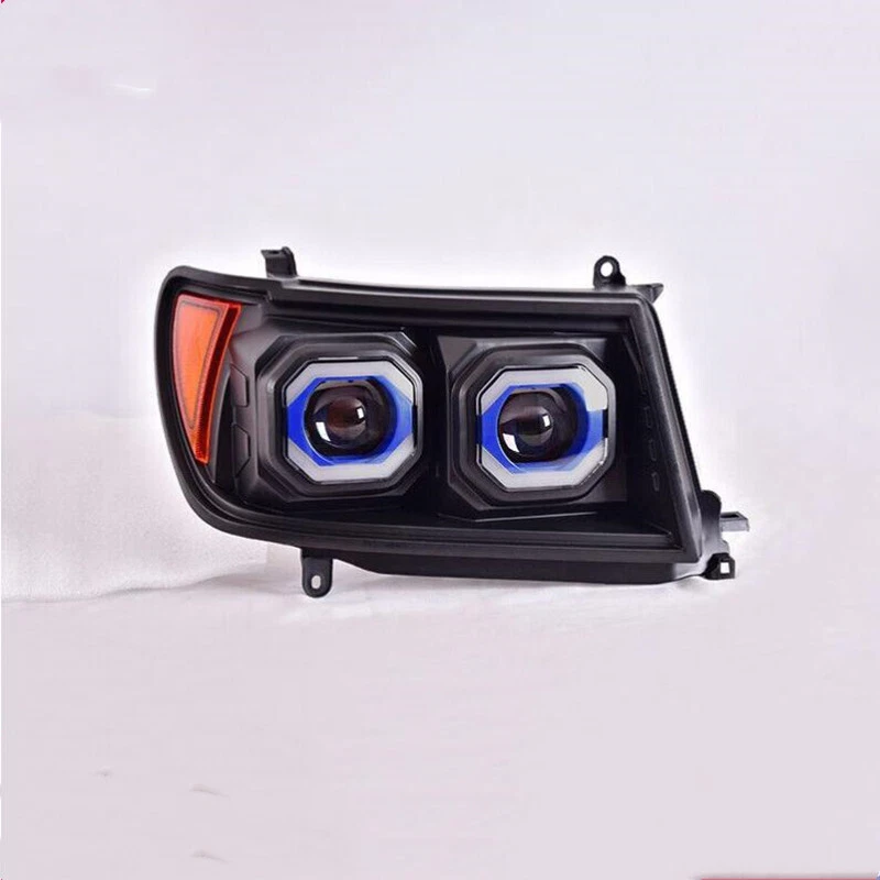 Светодиодные фары объектив фары в сборе для 1998-2007 Toyota Land Cruiser LC100 - Изображение 4 из 4