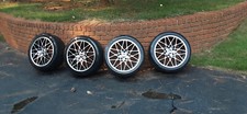 Bbs Rx-r Series 5x120 Staggered Rims 19x9in. 32mm Offset Wheels Rx303 301bpk