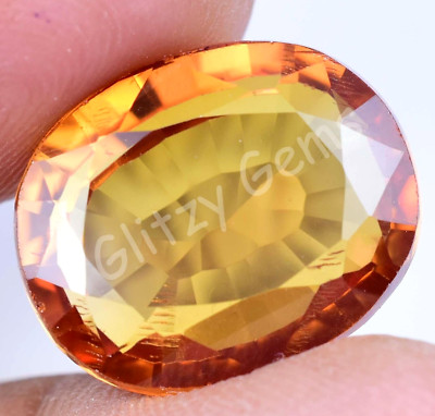 22.45 Ct Natural Padparadscha Sapphire Stunning Oval Certified Loose Gemstone