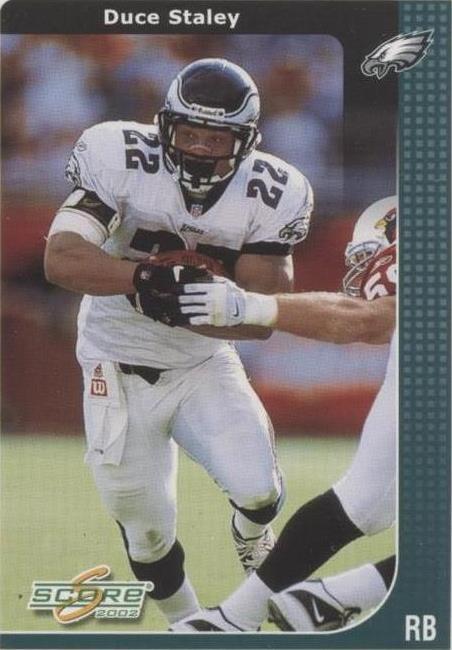 2002 Score Duce Staley #176 - 1 of 2