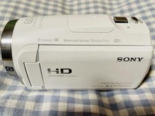 SONY HDR-CX675 W Digital HD Camcorder Video Camera Handycam White Japanese Only