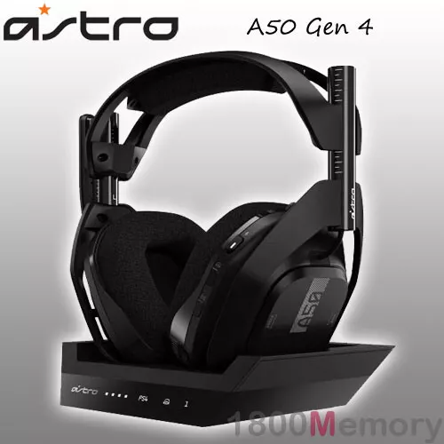 du er dæk Devise Astro A50 Gen 4 Wireless RF Gaming Headset + Base Station for Sony PS4 PS5  PC 97855148131 | eBay