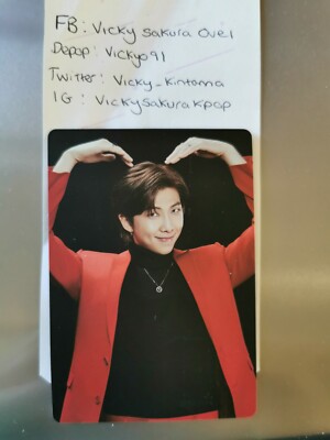 BTS MOTS ON:E Map Of The Soul ONE RM Namjoon 7/8 Mini Photocard