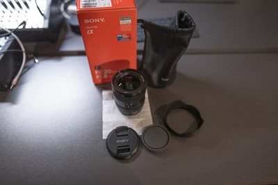 SONY FE 20mm F1.8 G, Weitwinkel, Vollformant, SEL20F18G, E Mount, OVP