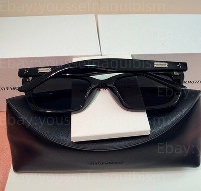 2026 GentleMonster Sage 01 Sunglasses Black Frame Black Lenses | eBay