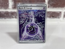 Fan made Pokémon Mew & Mewtwo GX Tag Team on White Flare Holo Energy Card