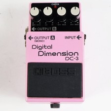 BOSS DC-3 Digital Dimension Chorus Guitar Effects Pedal Vintage Tested Japan