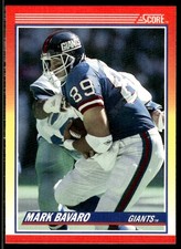 Mark Bavaro 1990 Score #260 New York Giants 33335 Football Card
