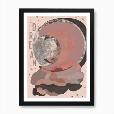 Dream Light Version Kunstdruck gerahmt Wandbild Poster Leinwanddruck Bild