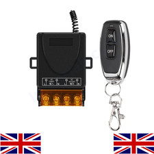 AC 100-240V 433MHz 30A Relay 1CH Wireless Remote Control Switch With Transmitter