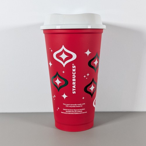 Starbucks Red Cup Day 2023 - Grande Reusable Cup | 16 oz. Plastic Travel Mug - Afbeelding 4 van 10