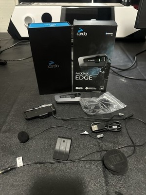 Cardo Packtalk Edge Single Pack   Good Condition