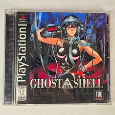 Ghost in the Shell PS1 PlayStation 1 1997 Black Label CIB Complete Near Mint