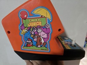 Working Coleco Donkey Kong Junior Handheld Electronic Tabletop Game 1982