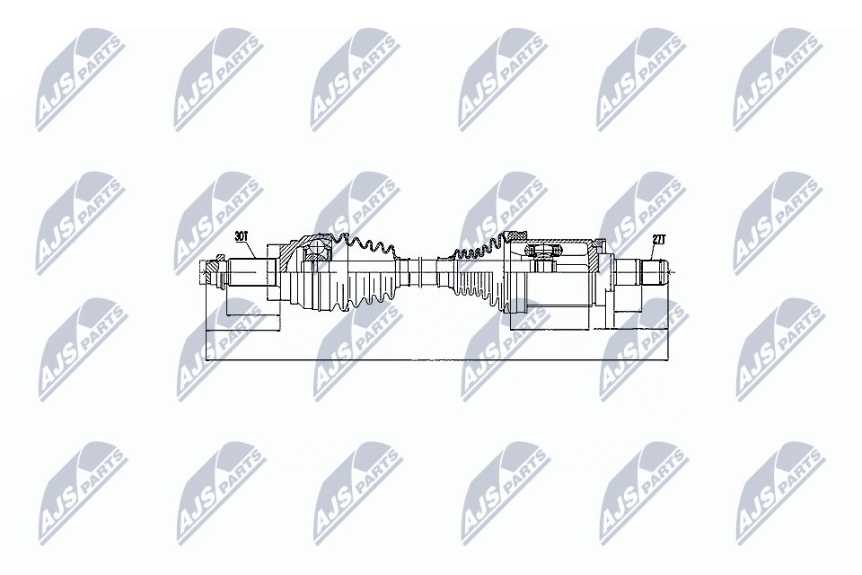 Driveshaft For Bmw X5 E70 06-, X6 E71 08- /Left/ - Image 5