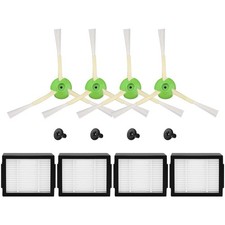 2X(Ersatzteile SeitenbüRste HEPA- Kompatibel für   E5 E6 E7 I3 I4 I5 I7 Sta2472