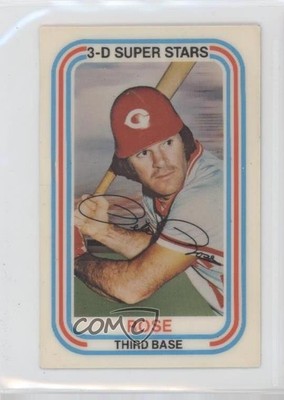 1976 Kellogg's 3-D Super Stars Pete Rose #55 2v5