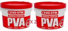 2 X Evo-Stik General Purpose PVA 2.5Litre