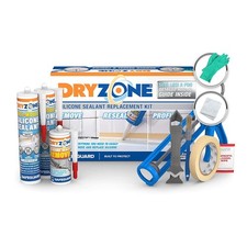 Silicone Sealant Replacement Kit (Anti Mould) - Complete kit for Professional