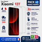2x Verre Trempé Xiaomi 13T Film Protection Écran 9H Anti-Choc Ultra resista