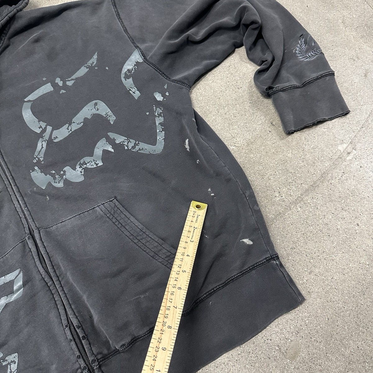 Vintage Y2K Fox Racing Monster Energy Ricky Carmichael Zip Up