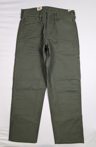 Levi's 565 Olive Green Workwear Double-Knee Heavyweight Pants Men's 31X30 NWT - Picture 2 of 7