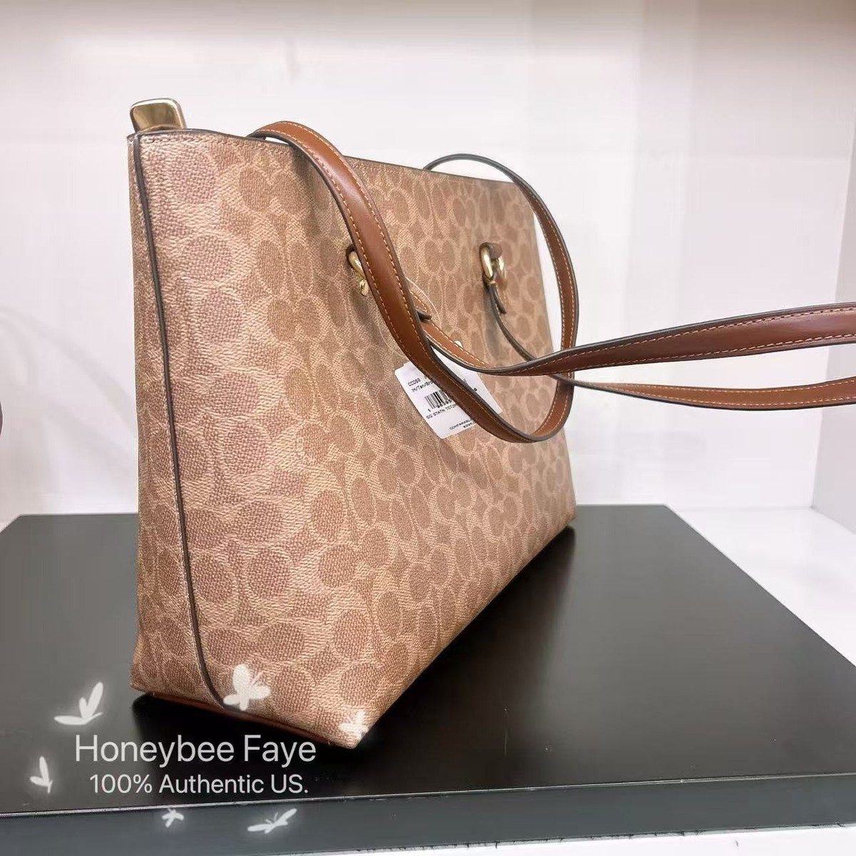 NWT COACH Station Tote Bag In Signature Canvas CCD69/CCD70/CDL99