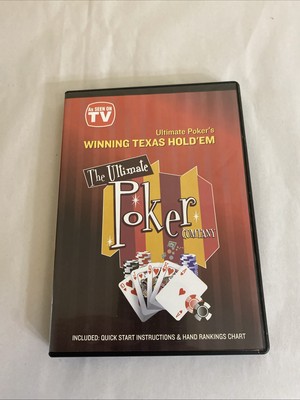 The Ultimate Poker Company Winning Texas Hold'Em DVD