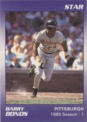 1990 Star Barry Bonds - Barry Bonds #5 for sale | eBay