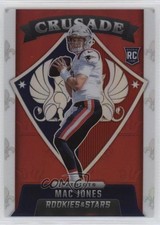 2021 Panini Rookies & Stars Crusade Red Prizm 42/99 Mac Jones #CR-24 0nr3