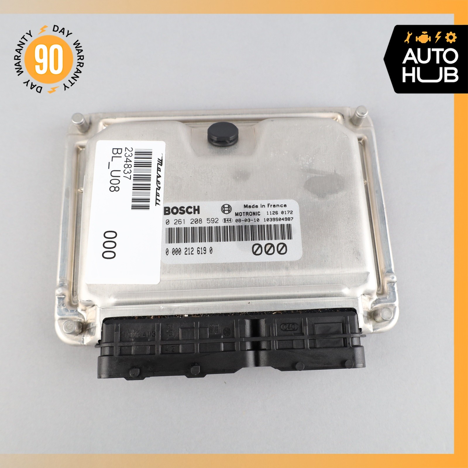 08-16 Maserati GranTursimo M145 4.2L Engine Control Module ECU OEM 74k