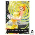 Miss Valentine R OP14-087 [FOIL PAR] Standard Battle ONE PIECE Japanese