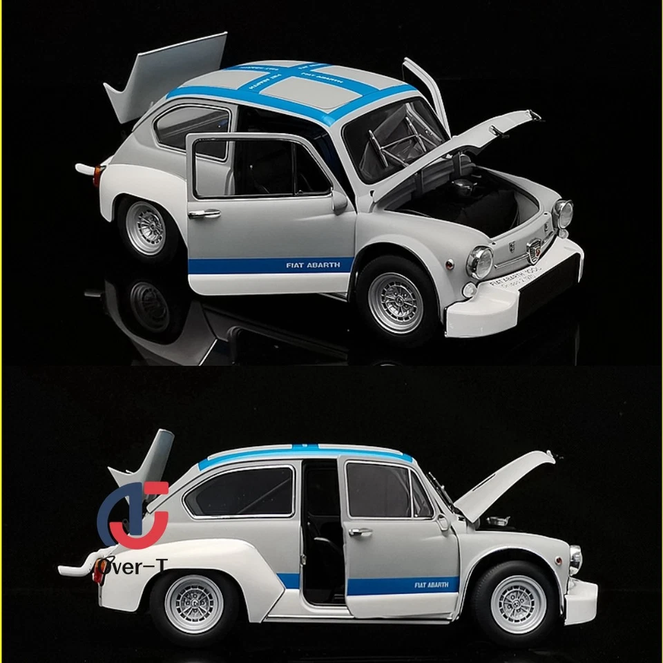 AUTOart 1/18 Fiat Model Abbas Model Gift Vintage Car Alloy Car Model - Image 4 of 4