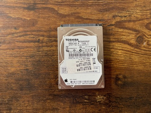 Apple Toshiba 500GB SATA Festplatte MK5065GSXF formatiert in sehr gutem Zustand