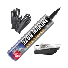 5200 Marine Sealant Fast-Cure UV-Resistant Boats Hulls Decks RVs