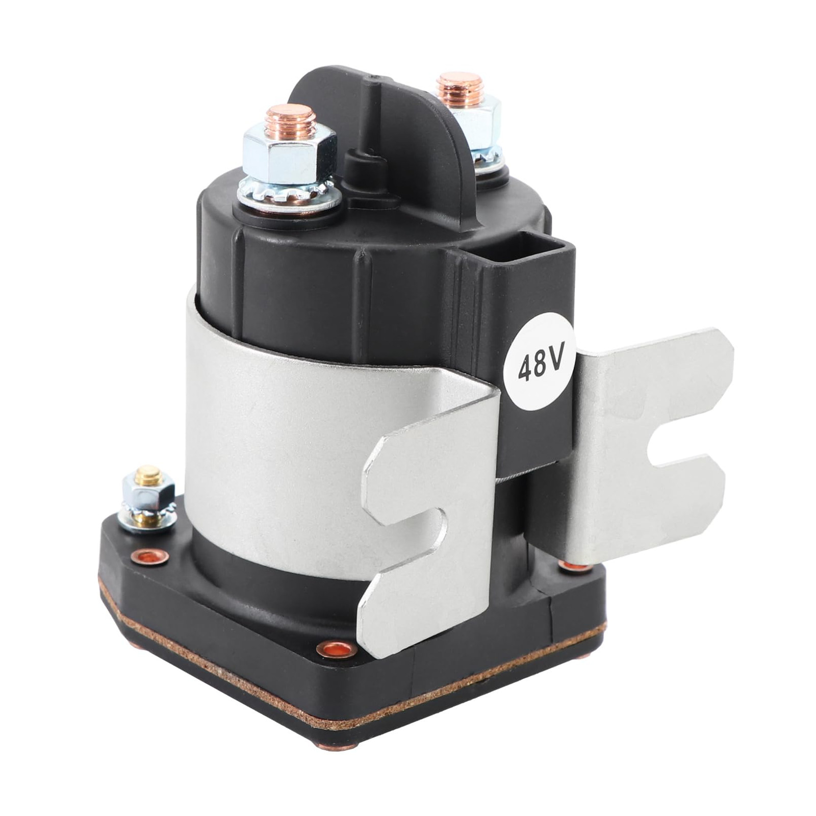 Tektall 48V 4-Terminal Heavy Duty Golf Cart Solenoid Relay Replacement Assy