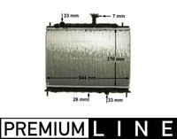 MotorkÜHler WasserkÜHler FÜR KIA RIO II (Jb) - Mahle CR 1304 000P