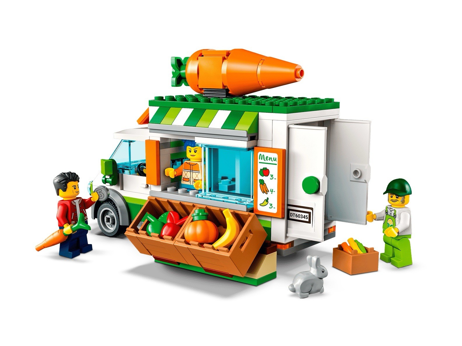 LEGO 60345 Farmer Market Van NEW SEALED Retired City Set thumbnail 3