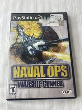 Naval Ops Warship Gunner PS2 PlayStation 2 Complete CIB