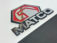  Matco Tools Usa 10 X 7 Nameplate Emblem Badge Ornament Logo For Tool Box