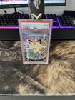 Topps 2000 Chrome Pokémon Card Meowth - Tekno - #52 PSA 8