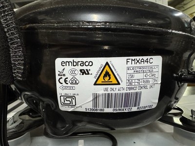 OEM Thermador Fridge Compressor 00146426 Embraco FMXA4C   Tested Working